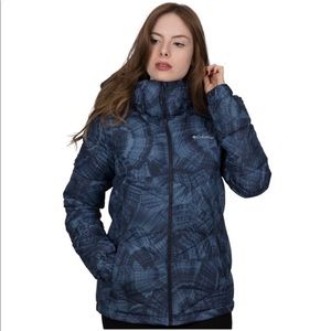 Columbia Pike Lake Agate Print Omi Heat Jacket